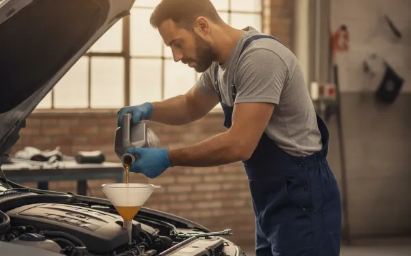 Imagen ilustrativa de mantenimiento del coche en Taller Mecànic Penedès